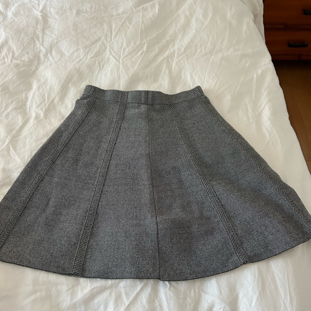 Zara Charcoal A-Line Skirt